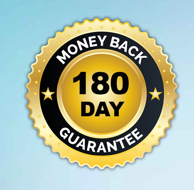 Gluconite 180 day money back guarantee for risk free purchase